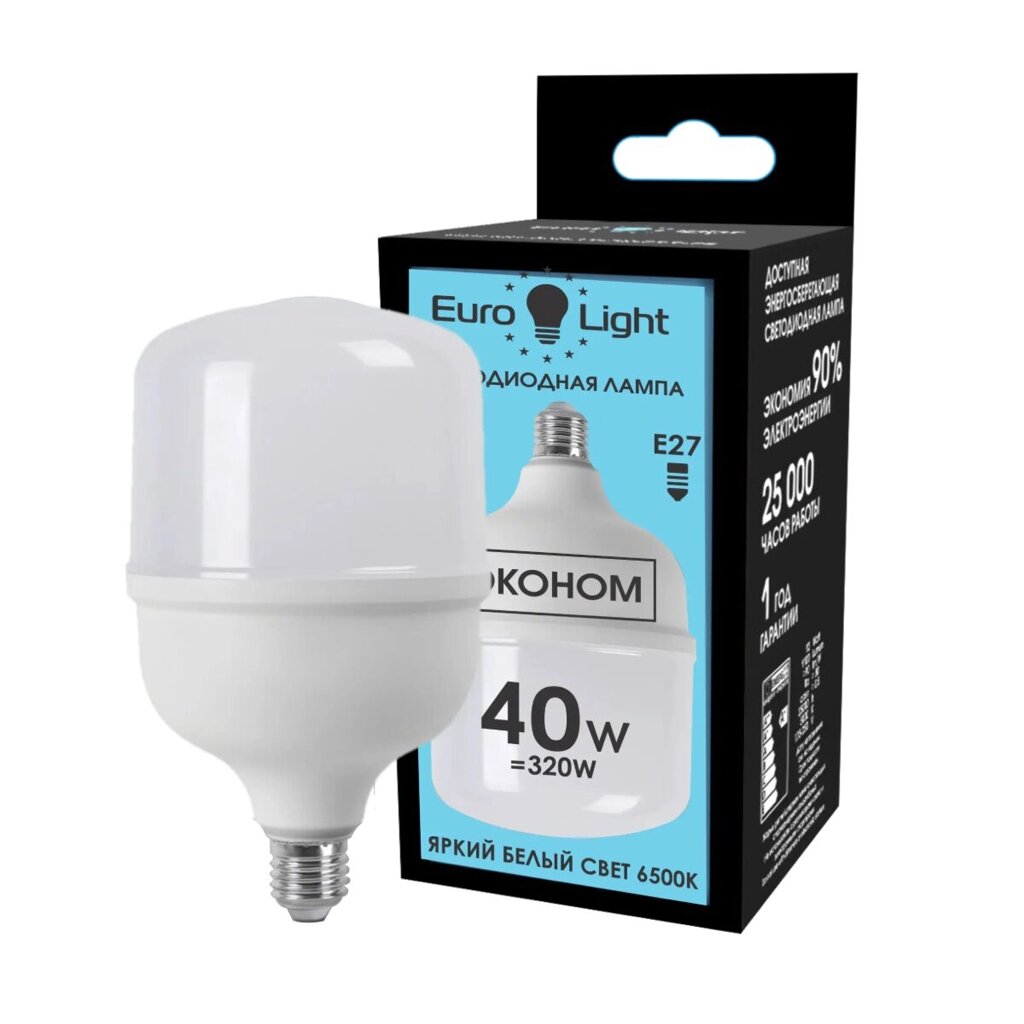 Лампа светодиодная ELEC-541-T120-40-6.5K-E27 от компании ИП Фомичев - фото 1