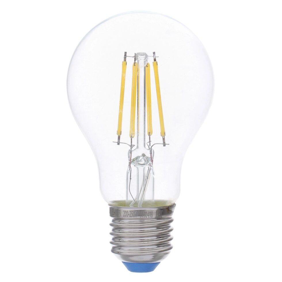 Лампа светодиодная филаментная Airdim, форма стандартная, E27 7 Вт 700 Лм свет холодный от компании ИП Фомичев - фото 1