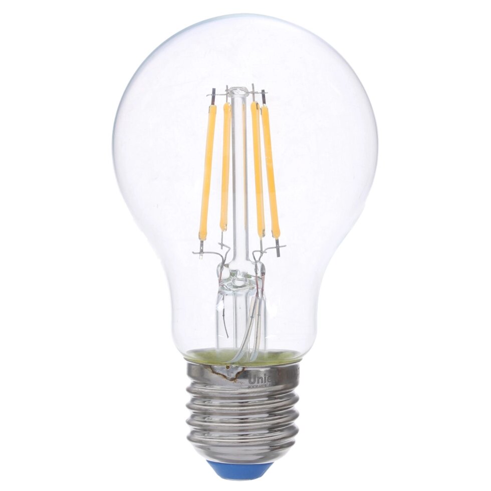 Лампа светодиодная филаментная Airdim, форма стандартная, E27 7 Вт 700 Лм свет тёплый от компании ИП Фомичев - фото 1