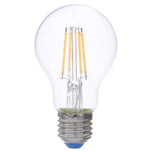 Лампа светодиодная филаментная Airdim, форма стандартная, E27 7 Вт 700 Лм свет тёплый