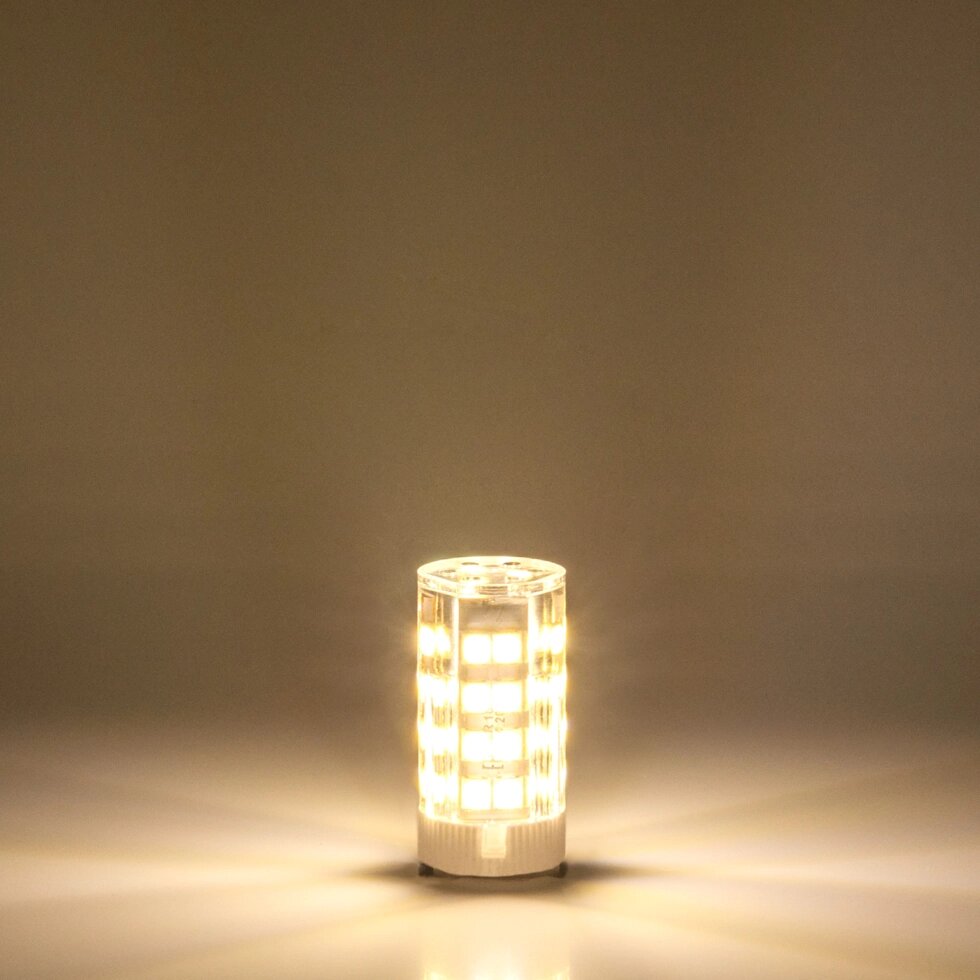 Лампа светодиодная G9 220 В 5 Вт кукуруза 425 лм, нейтральный белый свет от компании ИП Фомичев - фото 1