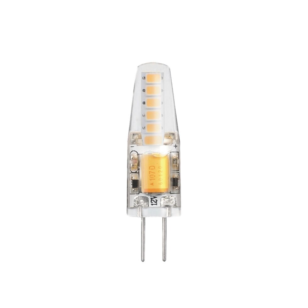Лампа светодиодная Gauss Basic G4 12 В 2 Вт капсула 190 лм, нейтральный белый свет от компании ИП Фомичев - фото 1