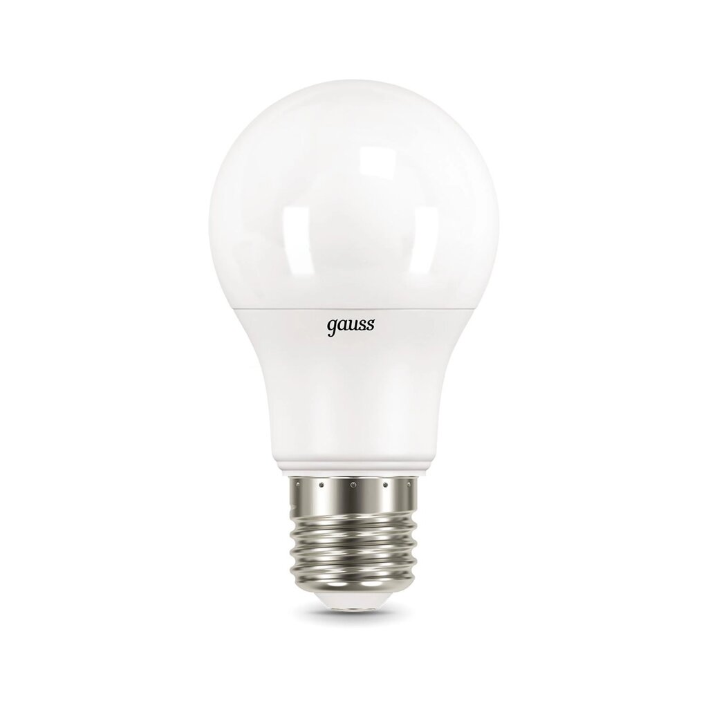 Лампа светодиодная Gauss E27 11W груша 990 Лм нейтральный белый свет, для диммера от компании ИП Фомичев - фото 1