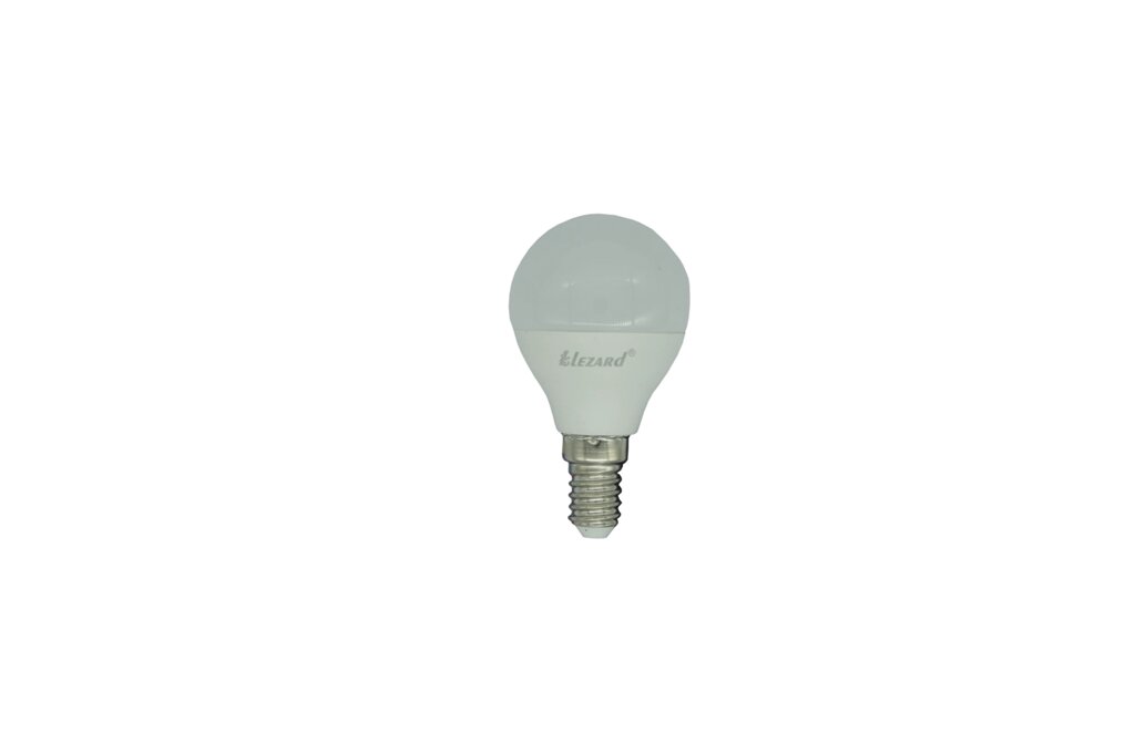 Лампа светодиодная Glob E14 220 В 7 Вт шар 550 лм, белый свет от компании ИП Фомичев - фото 1