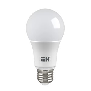 Лампа светодиодная IEK «Шар», E27, 9 Вт, 3000 К, свет тёплый белый