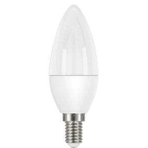 Лампа светодиодная Lexman Candle E14 175-250 В 6.5 Вт белая 600 лм теплый белый свет