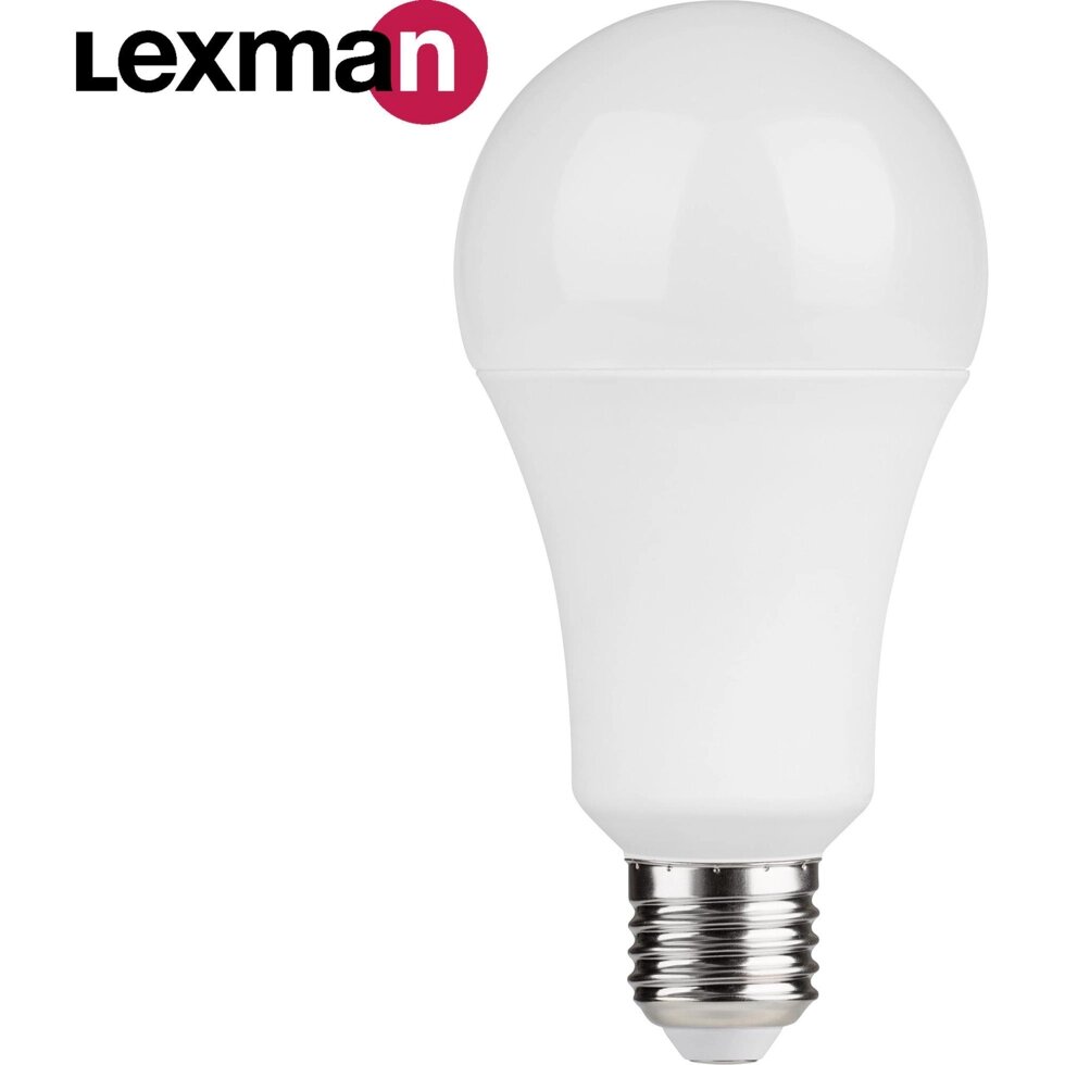 Лампа светодиодная Lexman E27 170-240 В 10 Вт груша матовая 1000 лм нейтральный белый свет от компании ИП Фомичев - фото 1