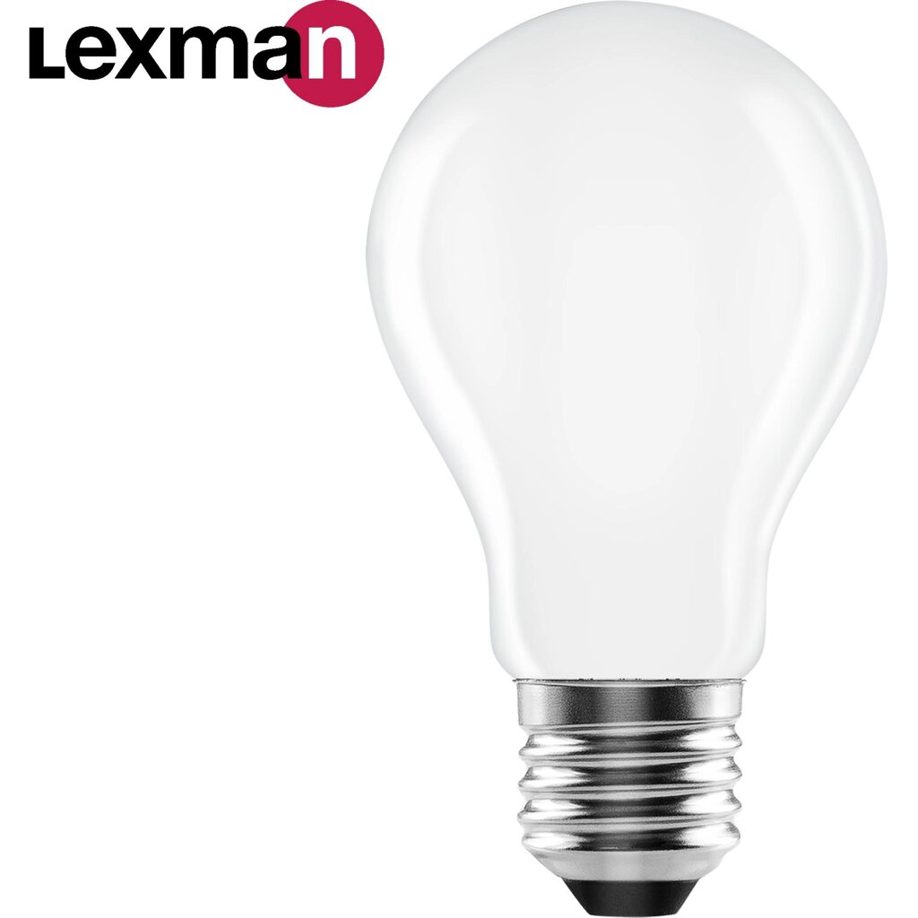 Лампа светодиодная Lexman E27 220-240 В 7.5 Вт груша матовая 1000 лм нейтральный белый свет от компании ИП Фомичев - фото 1