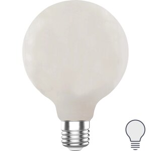 Лампа светодиодная Lexman G120 E27 220-240 В 9 Вт матовая 1055 лм нейтральный белый свет