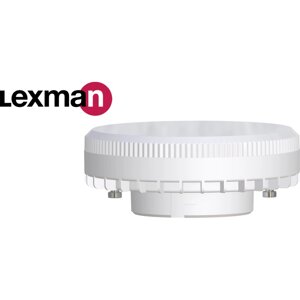 Лампа светодиодная Lexman GX53 170-240 В 11 Вт круг матовая 1100 лм нейтральный белый свет