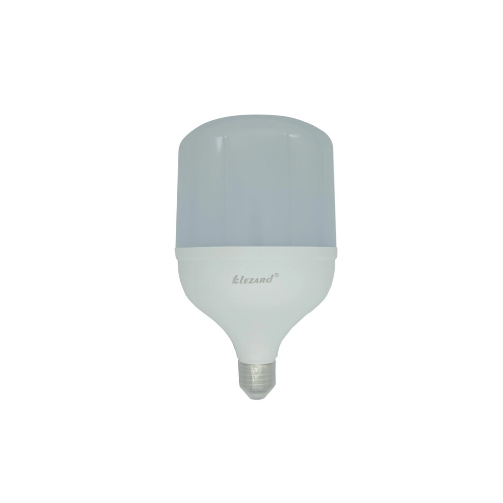 Лампа светодиодная Lezard E27 220 В 40 Вт груша матовая холодный белый свет от компании ИП Фомичев - фото 1