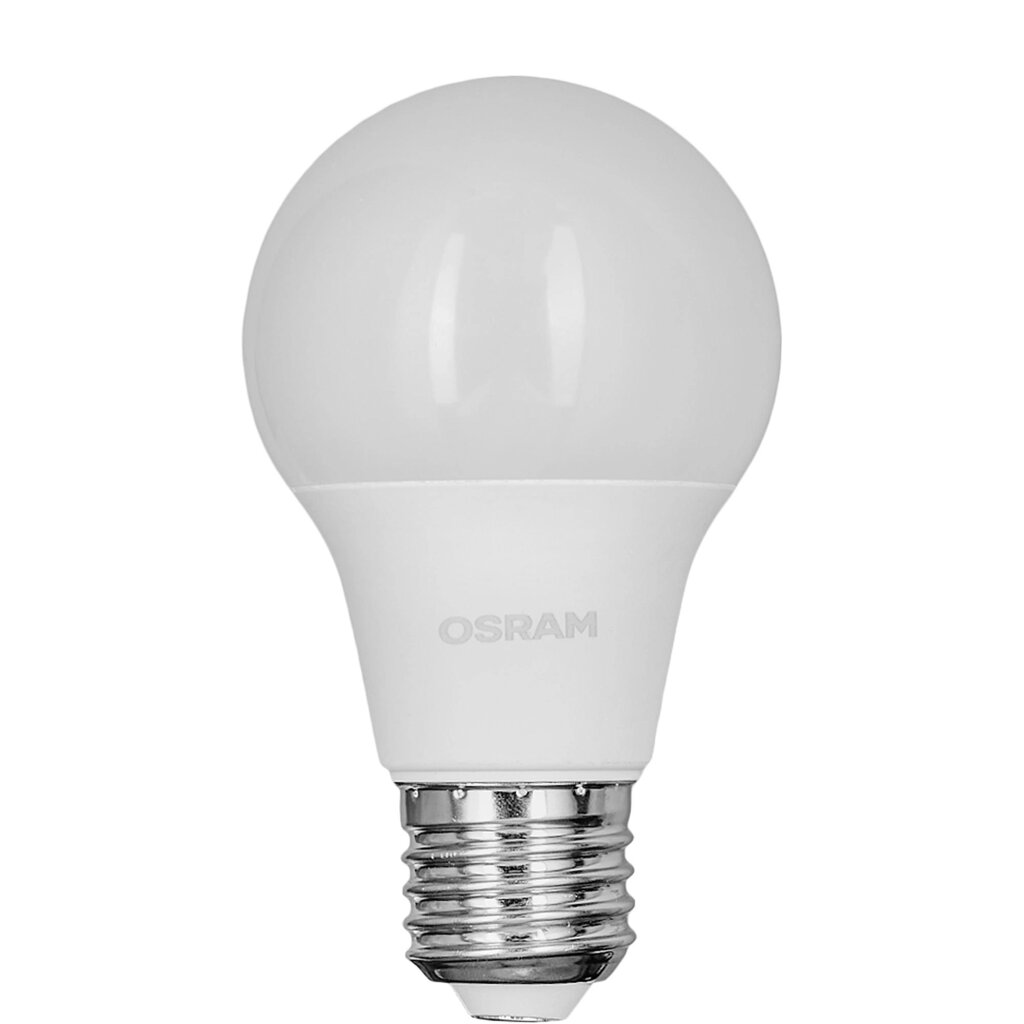 Лампа светодиодная Osram груша 9Вт 806Лм E27 теплый белый свет от компании ИП Фомичев - фото 1