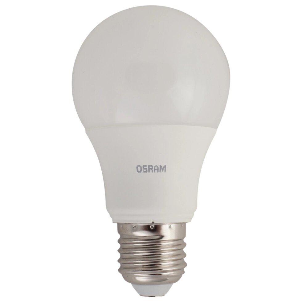 Лампа светодиодная Osram груша E27 8.5 Вт 806 Лм свет холодный белый от компании ИП Фомичев - фото 1