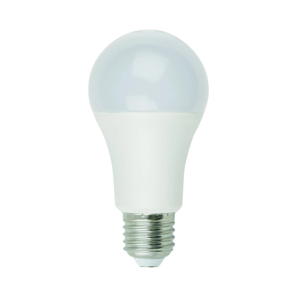 Лампа светодиодная с датчиком освещенности E27 Uniel Smart 200-250 В 10 Вт груша матовая 900 лм, белый свет от компании ИП Фомичев - фото 1