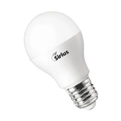 Лампа светодиодная sirius LED classic A55 7W E27 3000K 175-265V