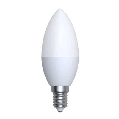 Лампа светодиодная SIRIUS LED Deco C37 7W E14 4000K 175-265V от компании ИП Фомичев - фото 1