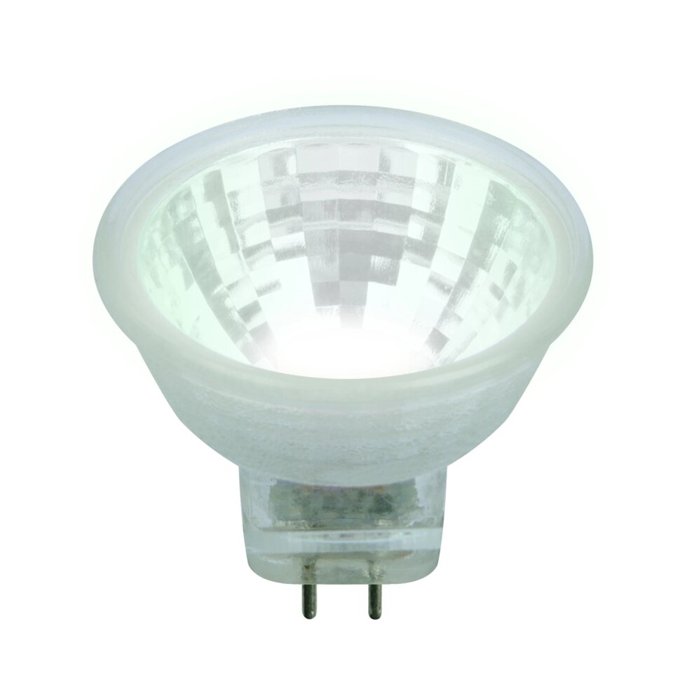 Лампа светодиодная Uniel GU4 3Вт 200 Лм свет холодный белый от компании ИП Фомичев - фото 1