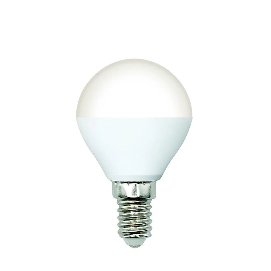 Лампа светодиодная Volpe E14 6 Вт 600 Лм, холодный белый свет от компании ИП Фомичев - фото 1