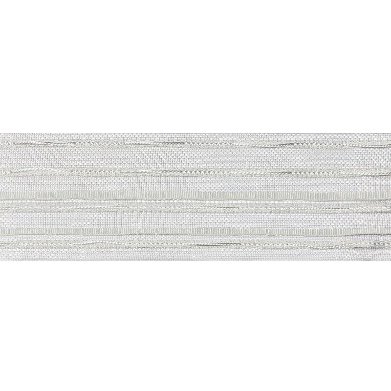 Лента шторная вафельная прозрачная 60 мм цвет белый от компании ИП Фомичев - фото 1
