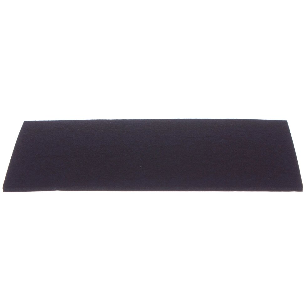 Лист фетра Standers 200x100 мм, прямоугольные, войлок, цвет черный от компании ИП Фомичев - фото 1