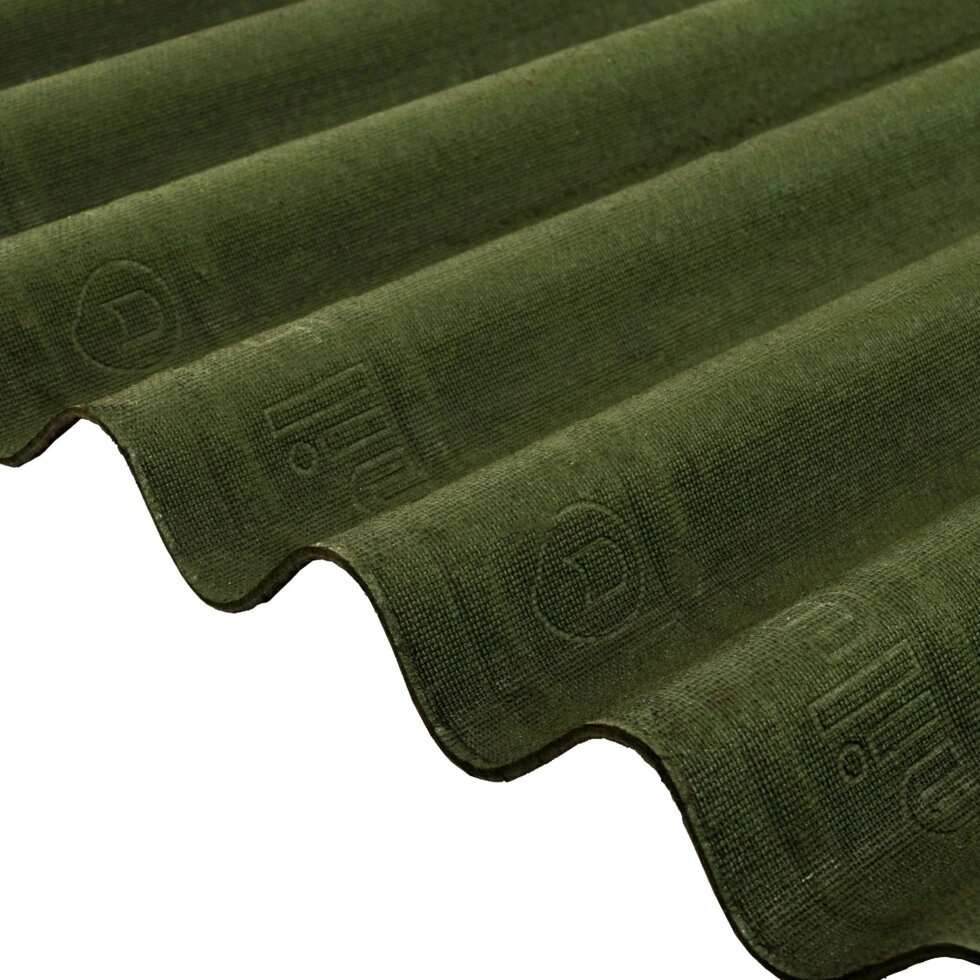 Лист Ондулин 3x760х1950 мм зелёный от компании ИП Фомичев - фото 1