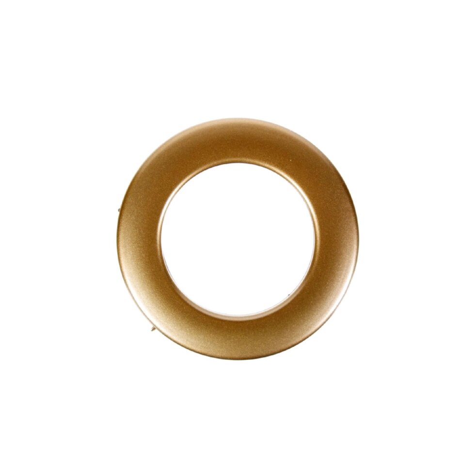 Люверсы 35 мм цвет матовое золото 10 шт. от компании ИП Фомичев - фото 1