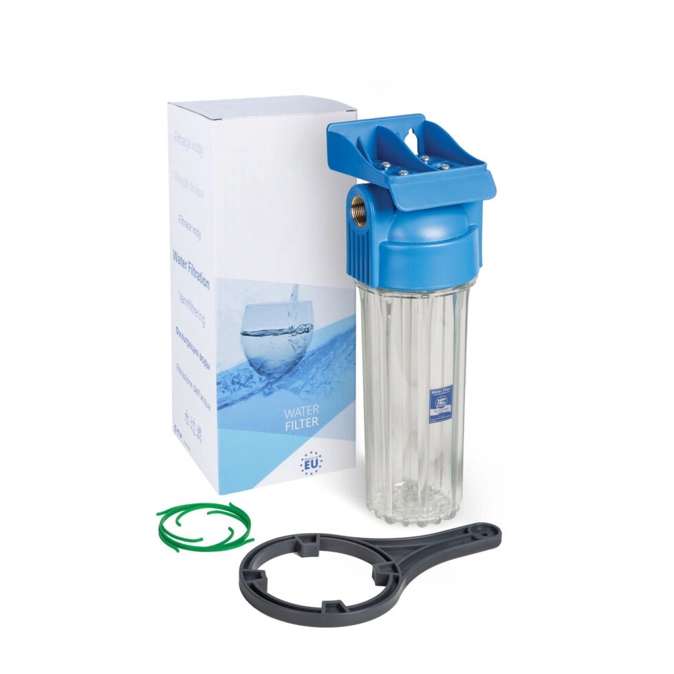 Магистральный корпус Aquafilter 10SL для холодной воды, резьба 1/2, FHPR12-HP-WB от компании ИП Фомичев - фото 1
