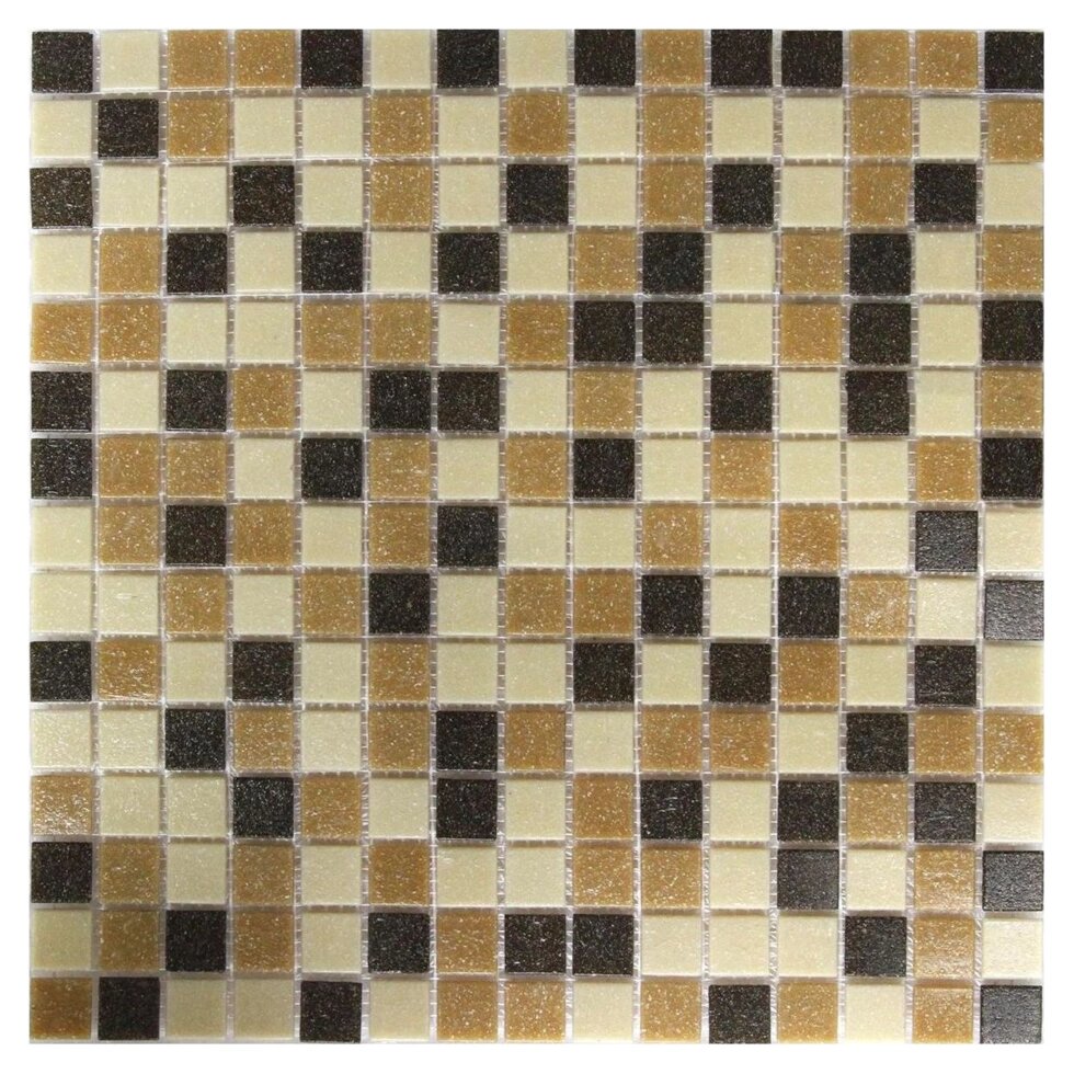Мозаика 32.7х32.7 см керамическая, цвет коричневый от компании ИП Фомичев - фото 1