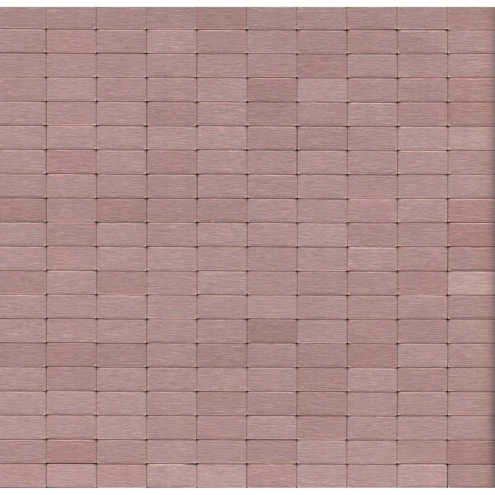 Мозаика алюминиевая Artens Tara 30.6x29.6 см цвет розовое золото от компании ИП Фомичев - фото 1