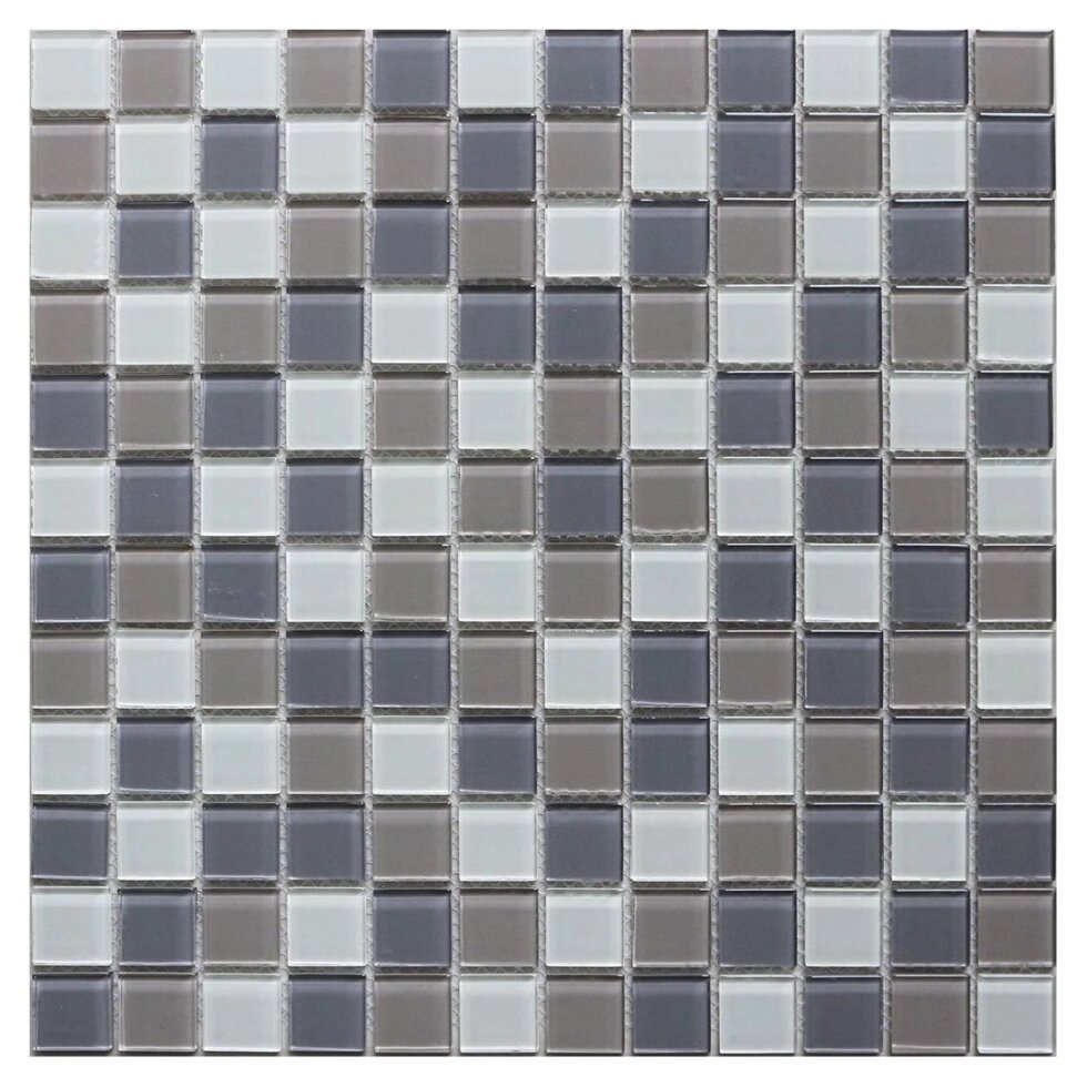 Мозаика Artens Shaker 29.8х29.8 см, стекло, цвет серый от компании ИП Фомичев - фото 1