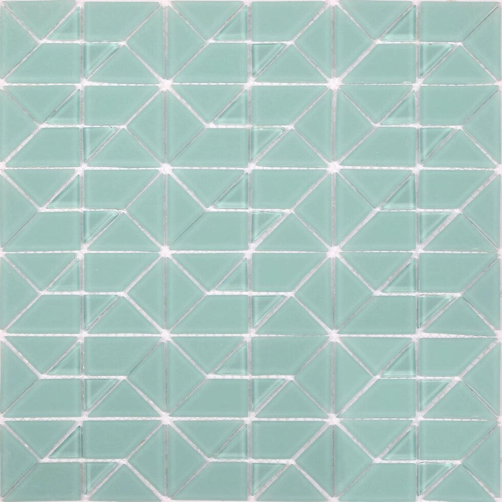 Мозаика стеклянная Artens Sekdem 30x30 см цвет бирюзовый от компании ИП Фомичев - фото 1