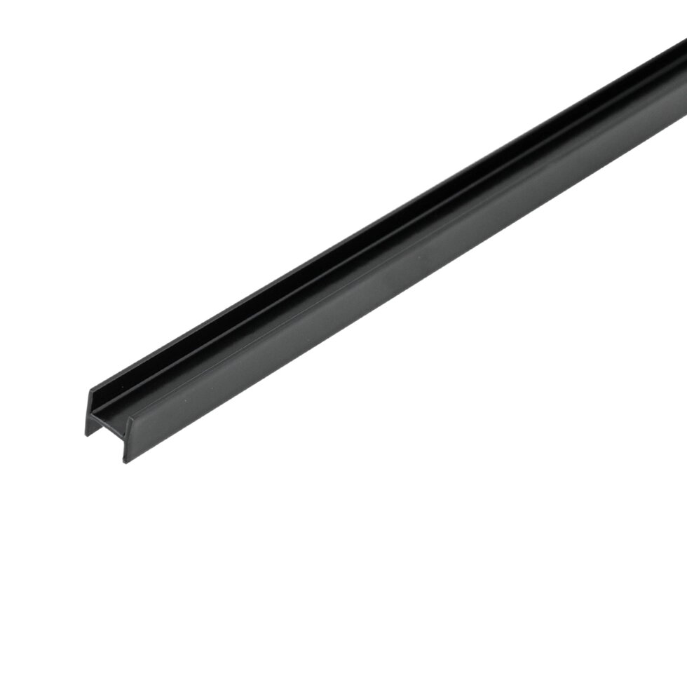 Н-профиль соединительный для стеновой панели 600х9х9 мм, цвет чёрный от компании ИП Фомичев - фото 1