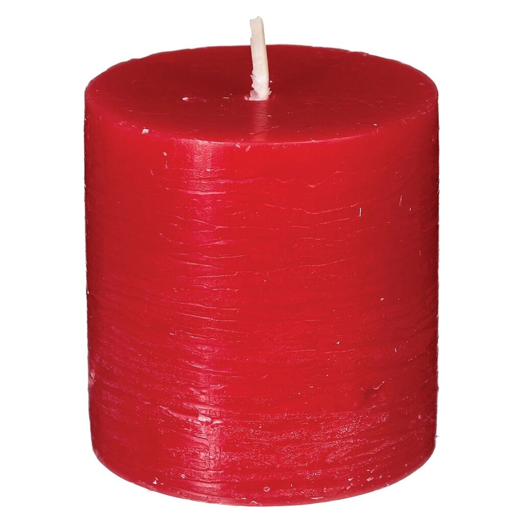Набор из 4-х свечей Atmosphera 4,5 см красный 123139 от компании ИП Фомичев - фото 1
