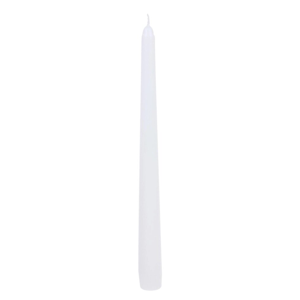 Набор свечей, 2.3х24.5 см, цвет античный белый, 2 шт. от компании ИП Фомичев - фото 1