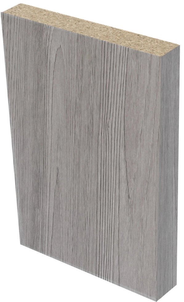 Наличник Белеза/Тревизо 2150х70x8 мм финиш-бумага ламинация цвет ясень серый от компании ИП Фомичев - фото 1