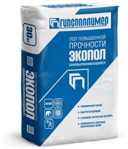 Наливной пол Экопол 30кг