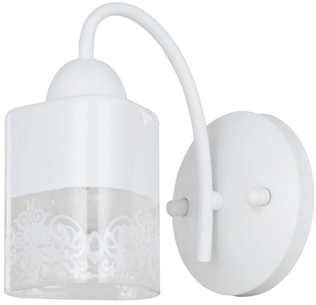 Настенный светильник Inspire «Patt», цвет матовый белый от компании ИП Фомичев - фото 1