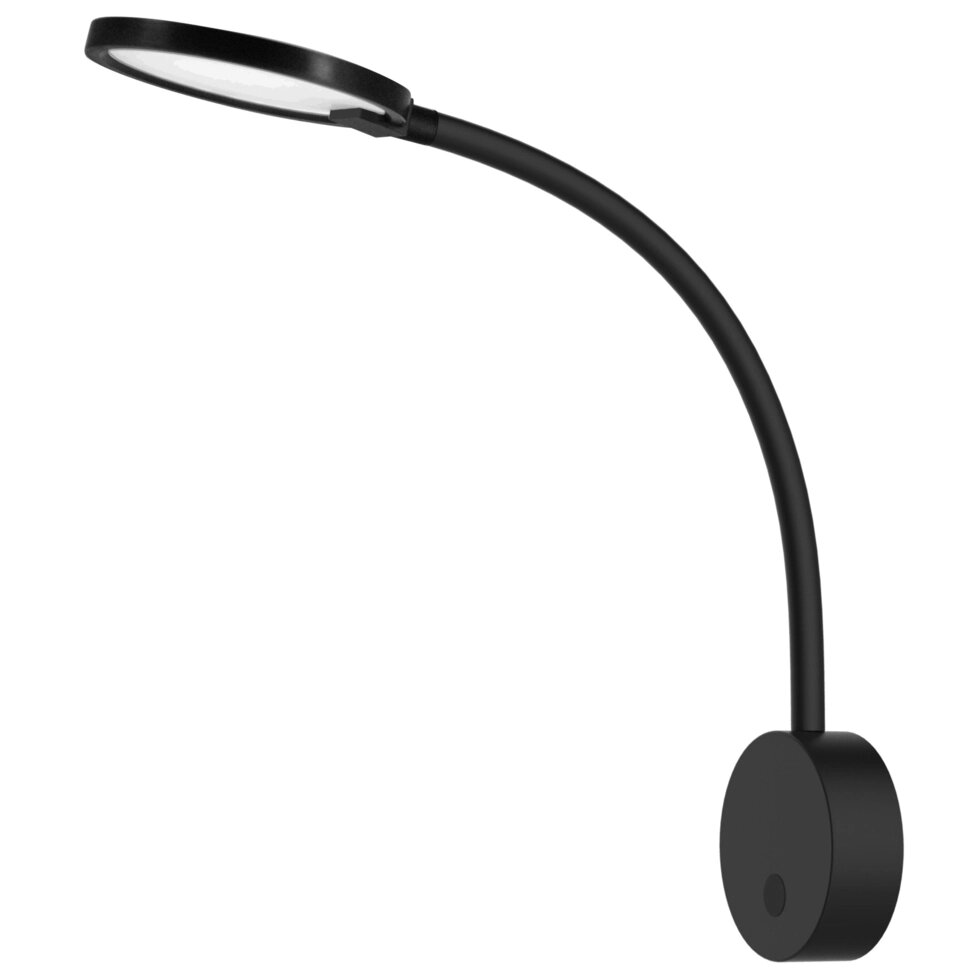 Настенный светильник светодиодный Inspire Starla, теплый белый свет, цвет черный от компании ИП Фомичев - фото 1