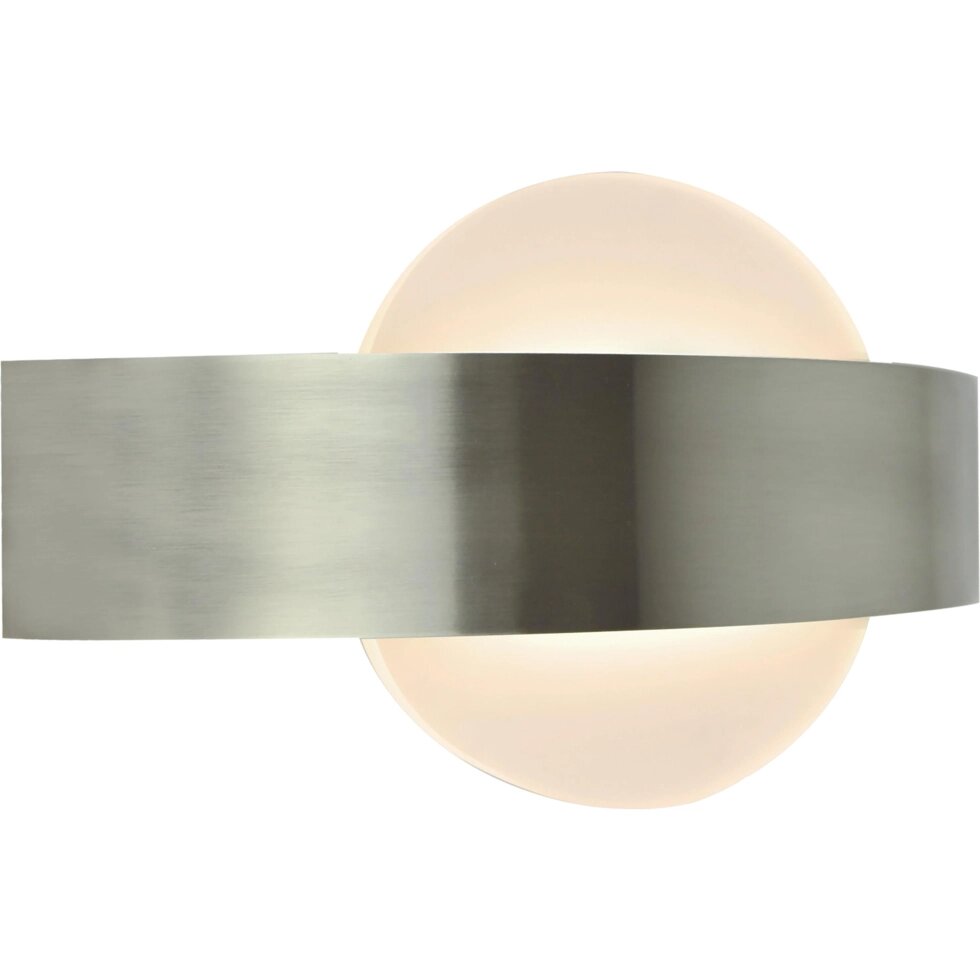 Настенный светильник светодиодный Inspire Symi, теплый белый свет, цвет никель от компании ИП Фомичев - фото 1