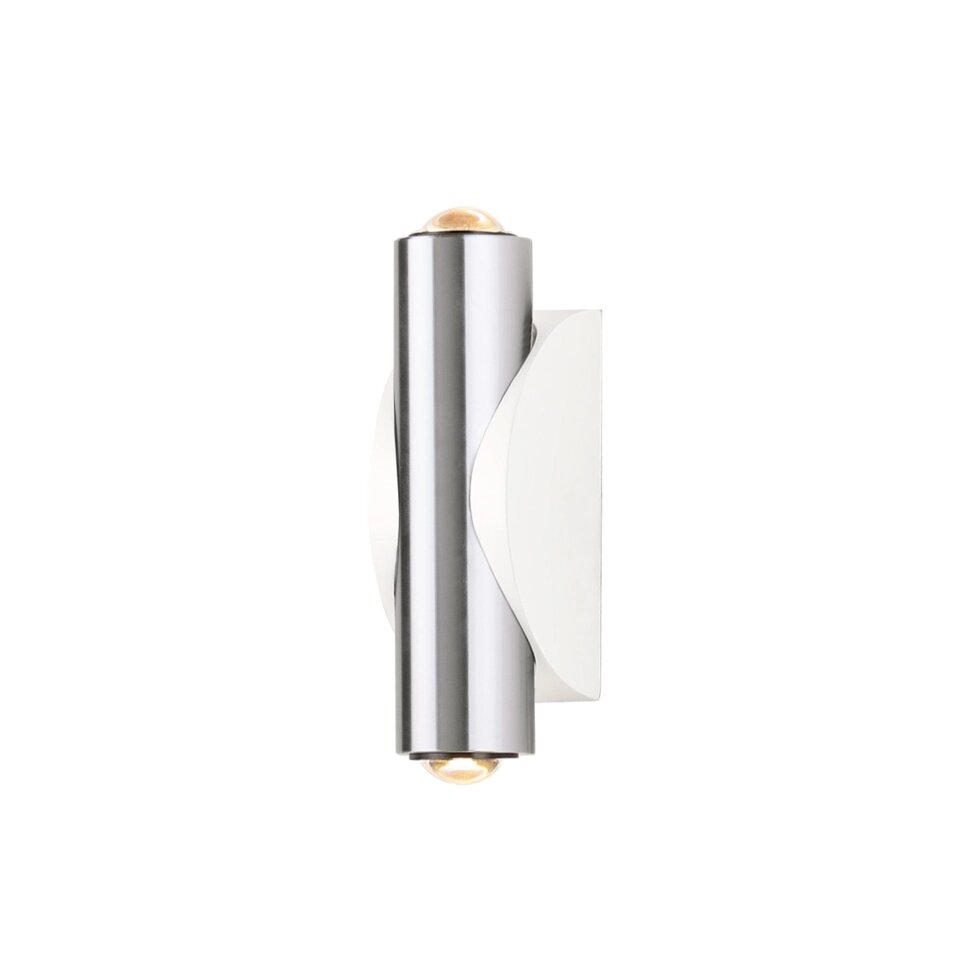 Настенный светильник светодиодный Steel 3 Вт нейтральный белый свет, цвет белый/сталь от компании ИП Фомичев - фото 1