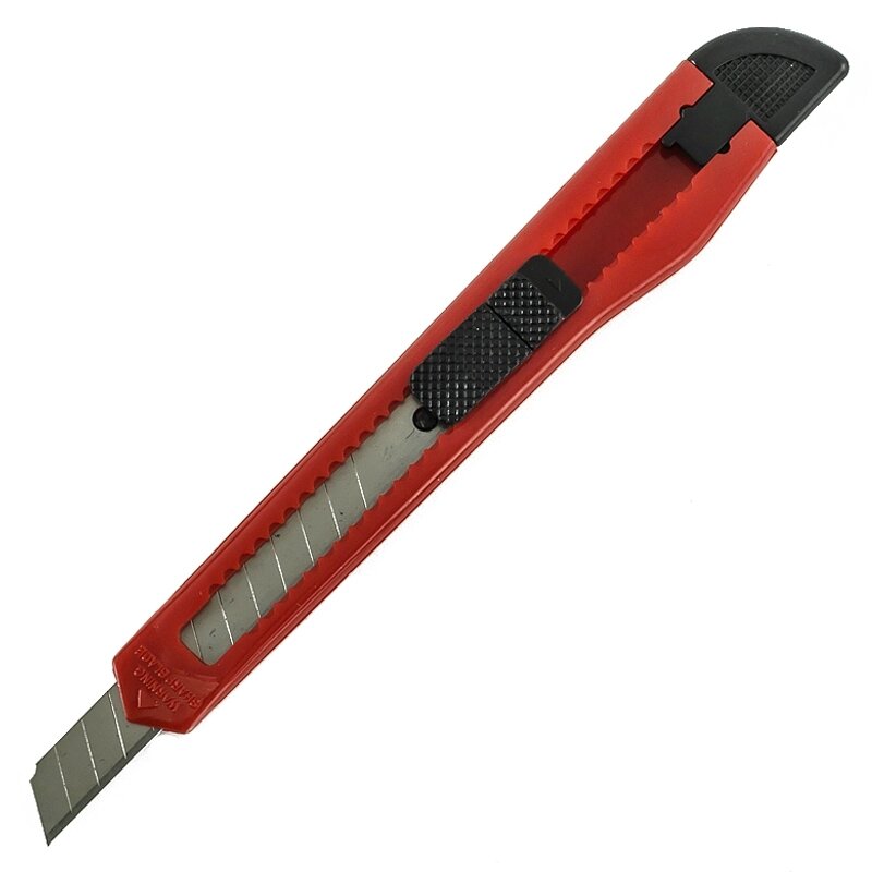 Нож 9 мм пластиковая ручка от компании ИП Фомичев - фото 1
