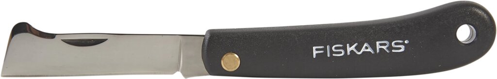 Нож перочинный для прививок Fiskars 17 см нержавеющая сталь от компании ИП Фомичев - фото 1