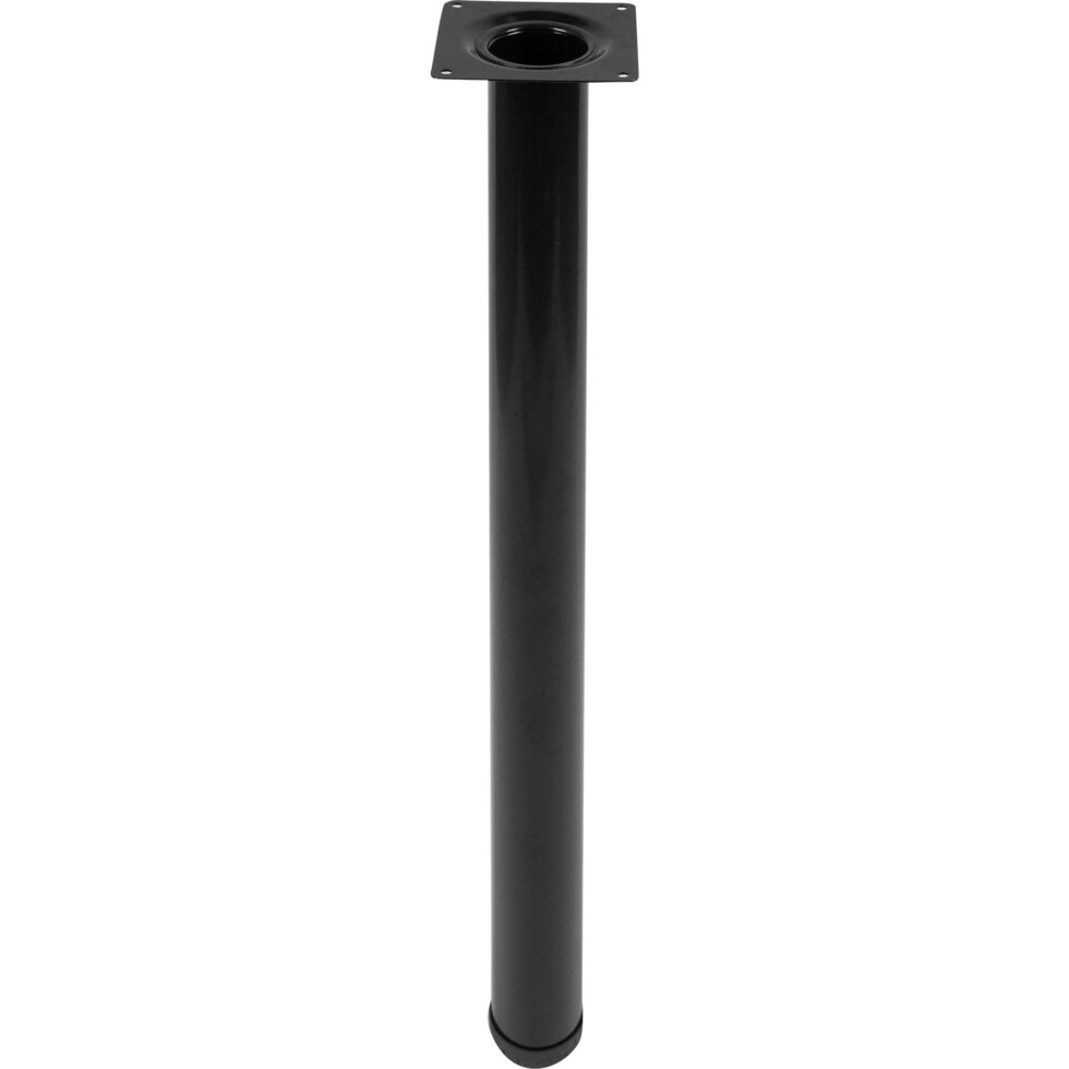 Ножка круглая 820х50 мм, сталь, цвет черный от компании ИП Фомичев - фото 1