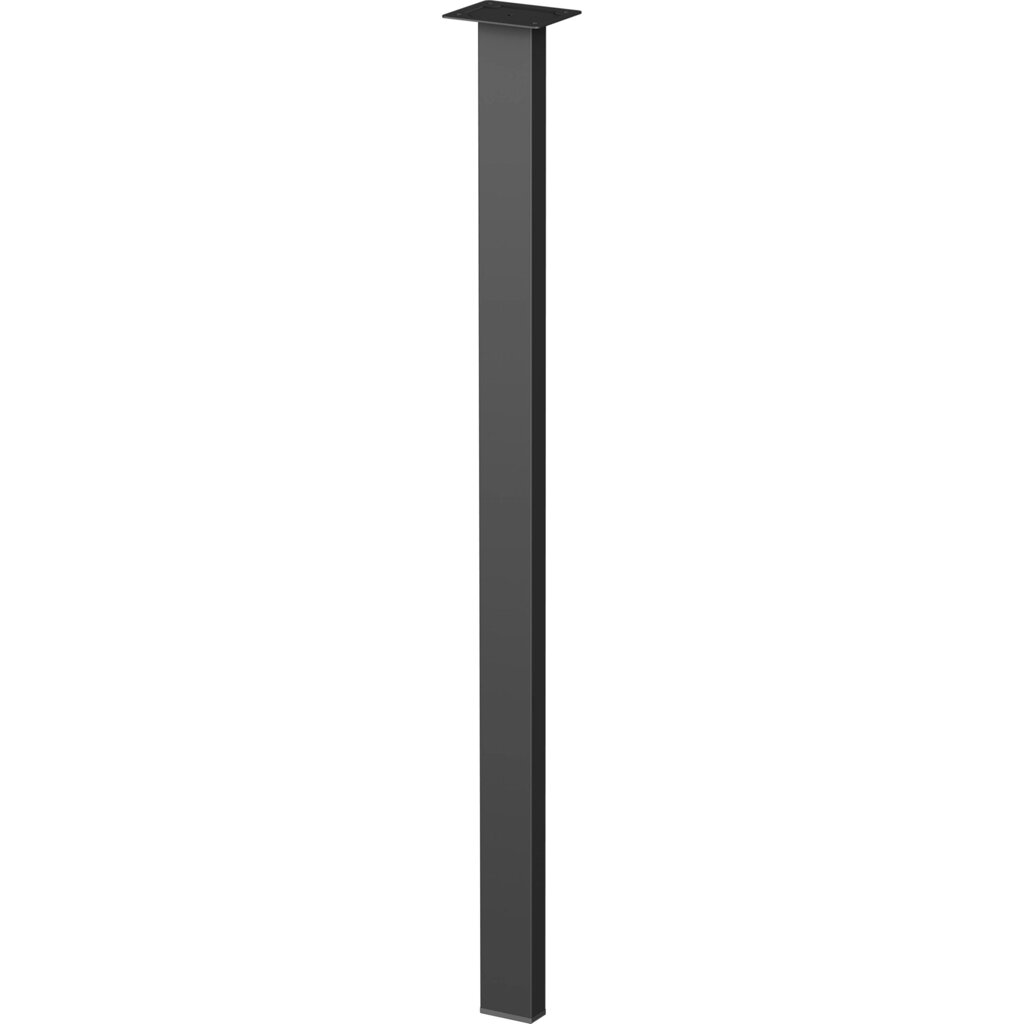 Ножка Лофт 83х99х865 мм 850-830 цвет черный муар от компании ИП Фомичев - фото 1