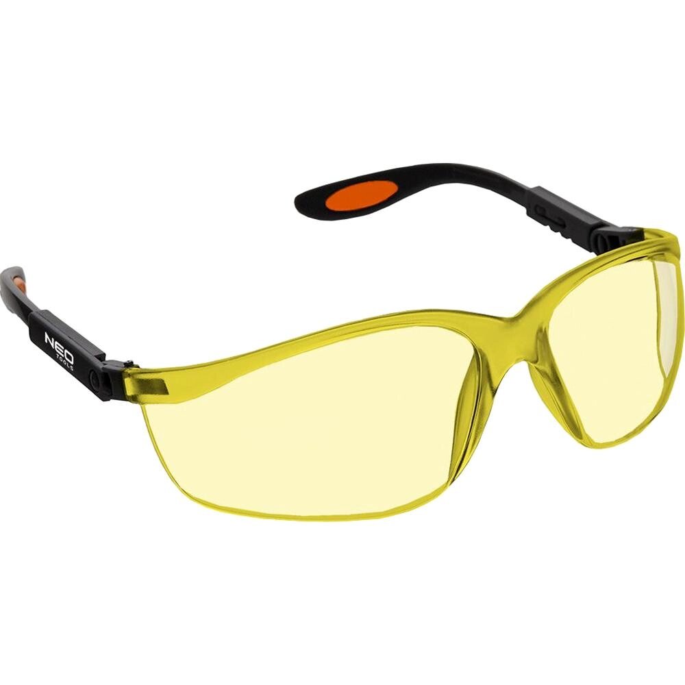 Очки защитные открытые Neo 97-501 желтые с защитой от царапин от компании ИП Фомичев - фото 1