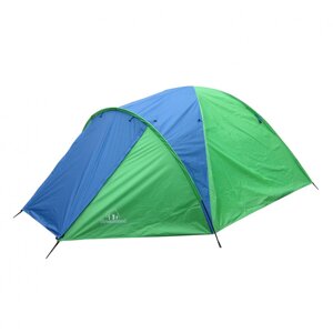 Палатка 4-х местная Greenwood Target 4 4-х местная зеленый/голубой