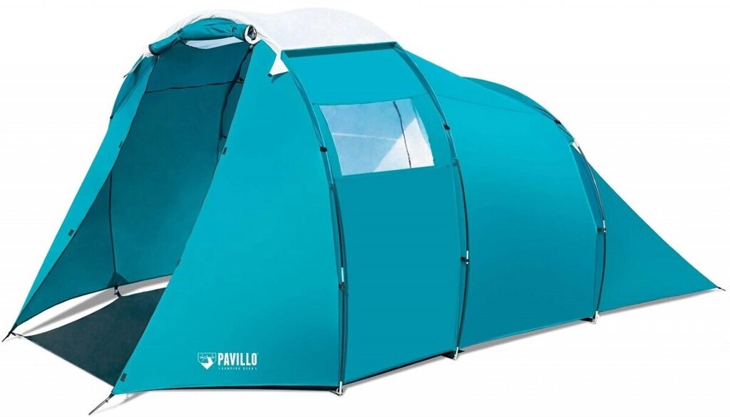 Палатка Pavillo Family Dome 4-местная (305+95)х255х180 см 2 слоя P180Т, 2000 мм 68092 от компании ИП Фомичев - фото 1