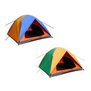 Палатка туристическая Десна-3 двухслойная, 200х200х135 см цвет микс 805-058