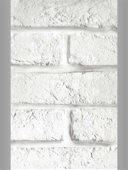 Панель стеновая Кирпич белый (347) 2,7*0,25*9мм от компании ИП Фомичев - фото 1
