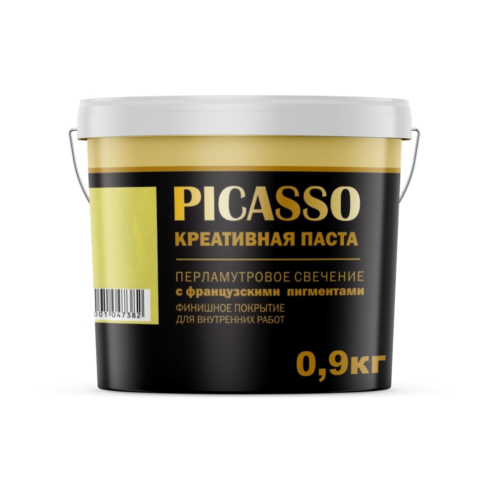 Паста креативная РАДУГА Picasso Gold 0,9 кг от компании ИП Фомичев - фото 1